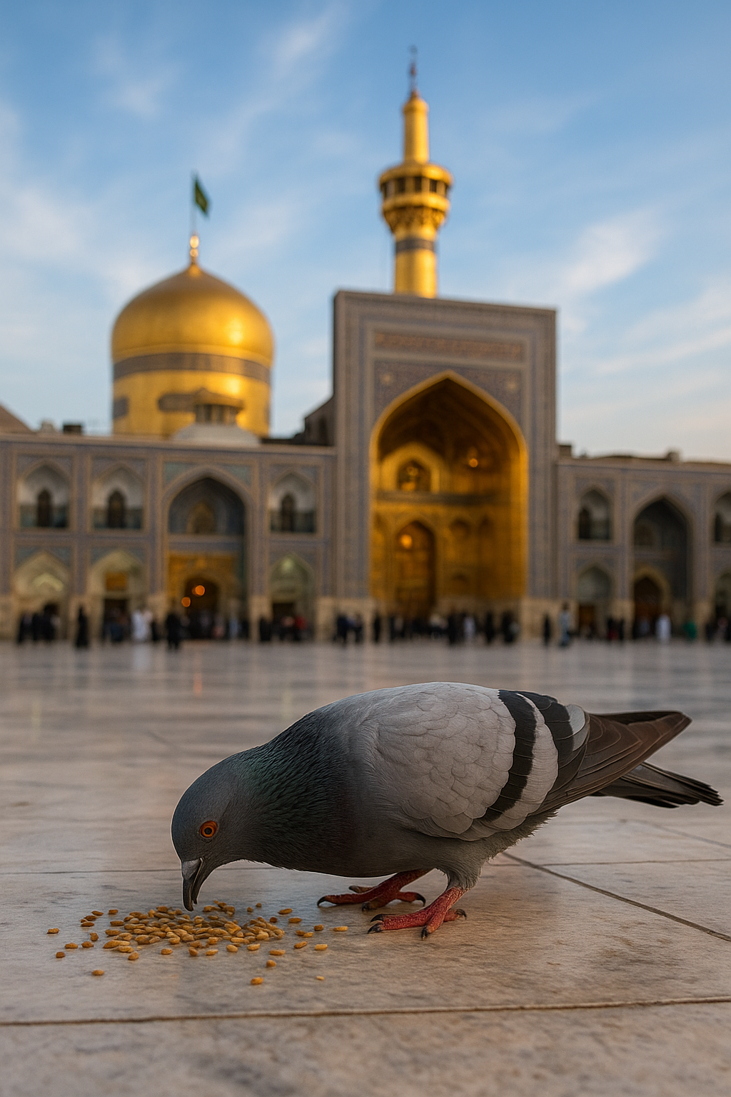 نقاشی هنری از معماری اسلامی